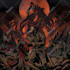 create dark fantasy art illustration for albums cover, merch, tattoo
