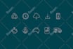 design line icon set