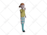 do 3d hi poly and low poly character modelling