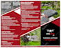 design professional trifold brochure, bi fold, canva tri fold brochure