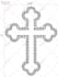 do a modern rhinestone and glitter template design for you