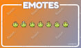 draw or animate emotes and pannels for twitch