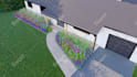 design realistic architectural 3d exterior rendering, house exterior design home