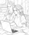 remove grayscale from your coloring pages for best look