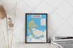 design custom marathon map poster