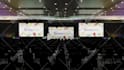 create event stage design and complete layout rendering