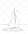 draw vector line art illustration in 4 hours