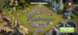 design a custom clash of clans name base using walls