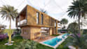 provide realistic high quality exterior 3d rendering