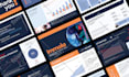 design presentation, pitch deck, sales deck in canva, indesign, or powerpoint