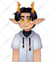 draw a cute pngtuber vtuber model avatar for streaming
