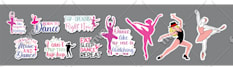 do custom sticker designs for print, merch, and pod