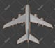 draw aircraft, helicopter into a vector illustration