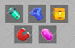 create 2d game art and mobile game assets