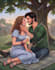 do custom romantasy character illustration, oc art