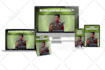 do 3d ecover mockup bundle, ebook, product box, phone, cd, for an online course