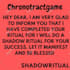 do a shadow ritual for your success and life purpose