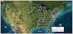 design detailed USA region maps for reports, presentations or websites