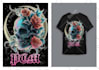 create t shirt design illustration