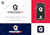 be minimal logo maker for website app tech agency ecommerce shopify etsy amazon