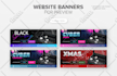 design professional web banners for website, slider