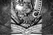 do awesome illustration in realistic tattoo style