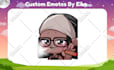 draw twitch emotes, chibi emotes, animated emotes, vtuber for stream