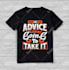 do trendy custom typography t shirt design