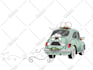 draw your favorite car into a cartoon portrait