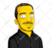 draw picture turn into yellow cartoons