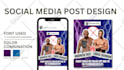 design social media poster for instagram facebook linkedin