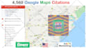 create 14,460 google maps citations for gmb ranking and local SEO