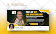 design facebook cover banner, linkedin cover, twitter header