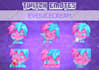 draw cute chibi emotes custom for twitch or discord emotes