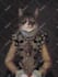 create a digital historical royal pet portrait