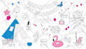illustrate any image in doodle style