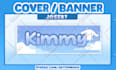 create cute chibi banner for youtube, twitch, twitter, etc