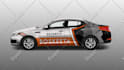 create professional car wrap and mockup for your vehicle