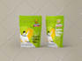 do modern food product label bag pouch packaging design
