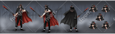 draw character sheet or reference sheet