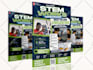do flyer design, event flyer, flyer or leaflet in 12hrs