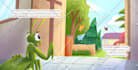 draw whimsical children story book illustration and cover