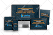 design 3d digital product mockup, online course bundle
