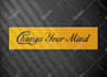 design typography or text logo