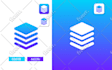 design minimalistic modern nft, web3, startup, tech, software, crypto logo