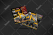 design a modern business flyer, product flyer, or postcard