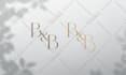 create elegant wedding logo, initials or monogram
