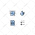 design unique, vector, custom, flat icon within 24 hours