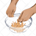 draw food or any object in a realistic, vector cartoon