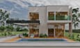 do awesome architecture design in revit and vray rendering